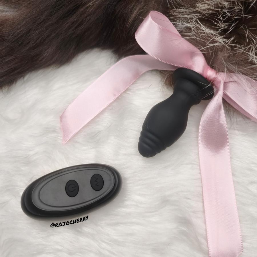 Plug de Zorro Vibrador con Control